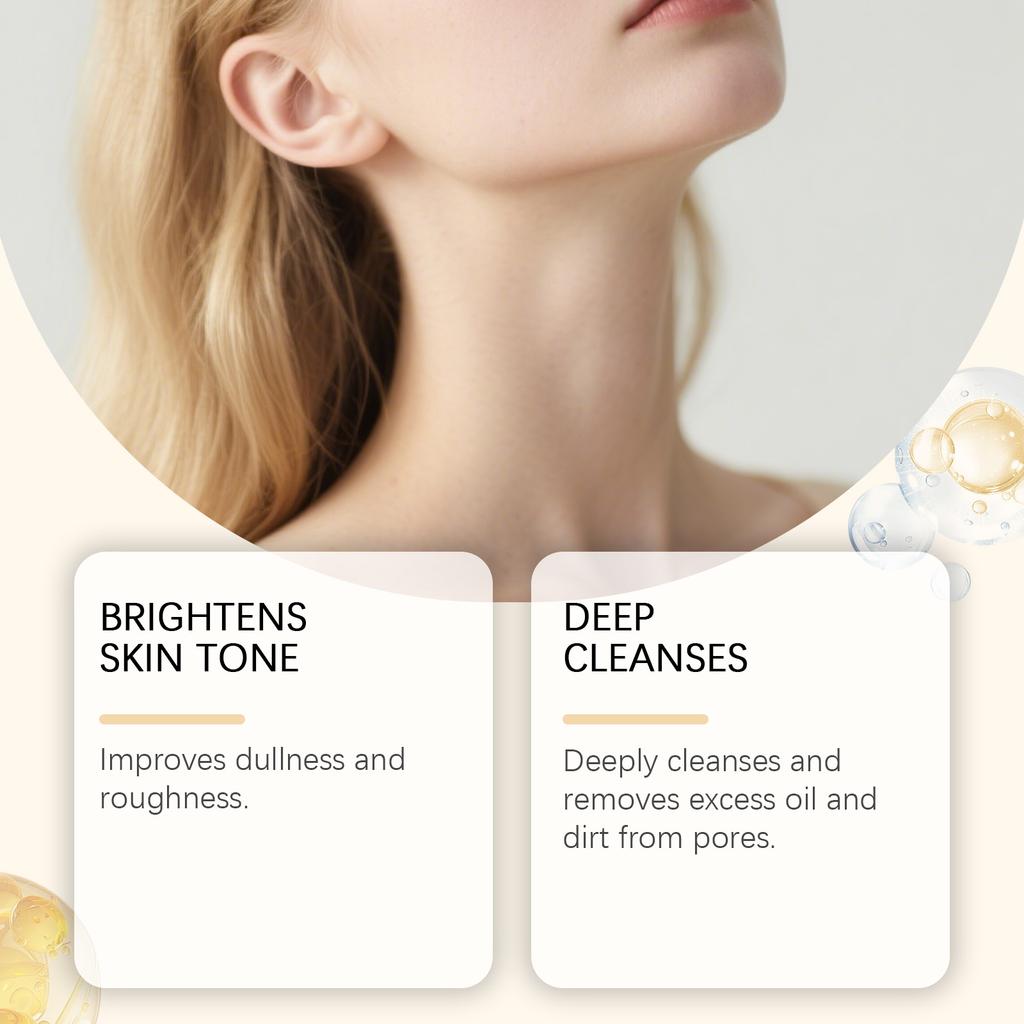Brightening And Moisturizing Bath Soap, Body And Face Brightening Cleansing Soap, Exfoliating Cleansing Soap