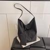 Bag Korean Lazy Wind Underarm Bag 2025 New Simple Nylon Bucket Bag Versatile Shoulder Bag