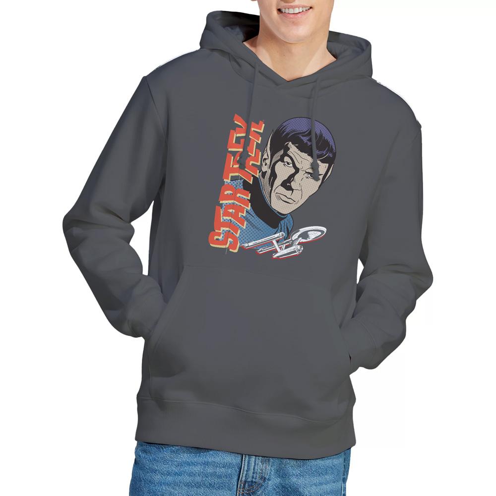 Star Trek: The Original Series Mens Spock Vintage Hoodie