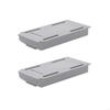 Compact Under Desk Organizers Using Strong Adhesive For Stationery Remote Controls And Accessories HX6C