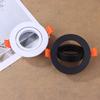 High Quality Aluminum Alloy White/Black Round Gu10 Mr16 Adjustable Spot Light Fixture Led Downlight Ceiling Spot Light Frame