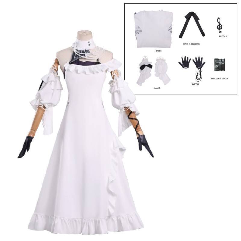 

Wuthering Waves Phrolova Cosplay Costume For Game Anime Role Play Street Style With Soft Fabric For Teens FreeSize