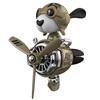 Cartoon Shaking Head Beagle Pilot Car Air Freshener Dog Pilot Car Air Freshener Rotating Propeller Outlet Fragrance
