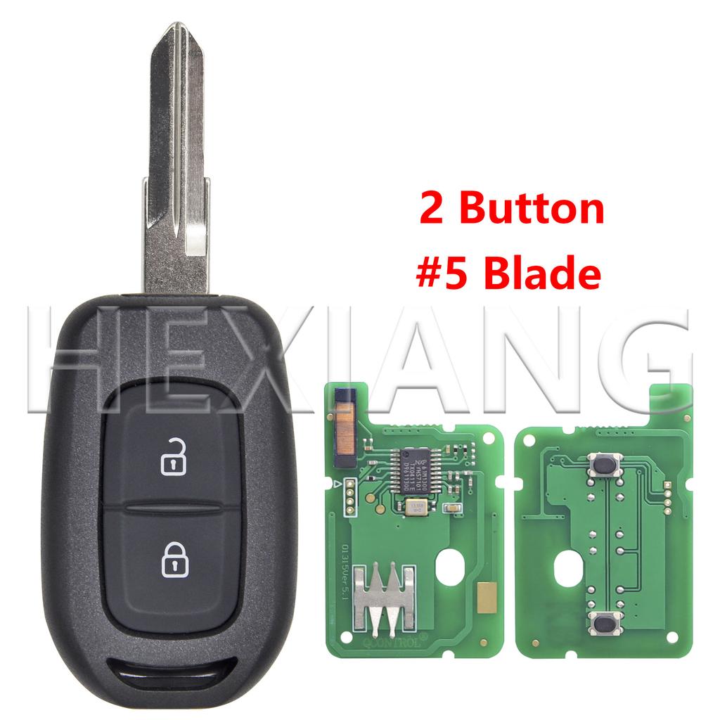 DR 4A PCF7961M 433MHz Car Remote Key For Renault Dacia Sandero Logan Lodgy Dokker Clio4 Master3 Duster Vauxhall Vivaro Trafic