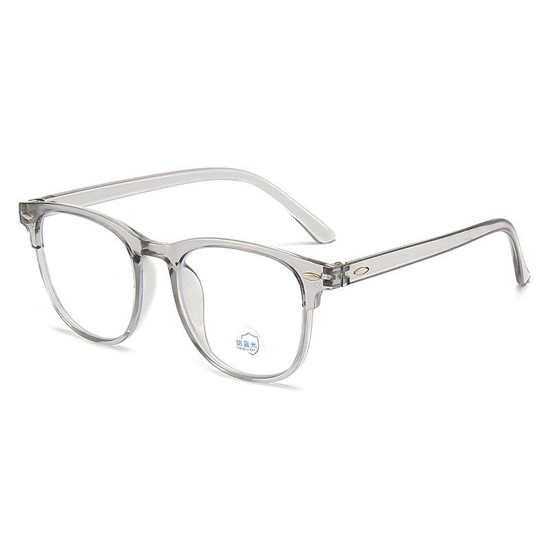 Fashion Anti-Radiation Eyeglasses Transparent Retro Unisex Computer Glasses Anti-Blue Lens Eyewear