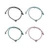 Fashionable Heart Bracelet Adjustable Drawstring Bracelet Alloy Material Suitable for Daily Life and Special Occasion