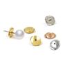 10Pieces Stylish Dis Designed Ear Plugs Fashionable Earplug Backs Practical Earplug Locking Clip for Active Music Lovers