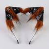 Halloween Cat Ear Headband Punk Leather Hair Hoop Party Cosplay