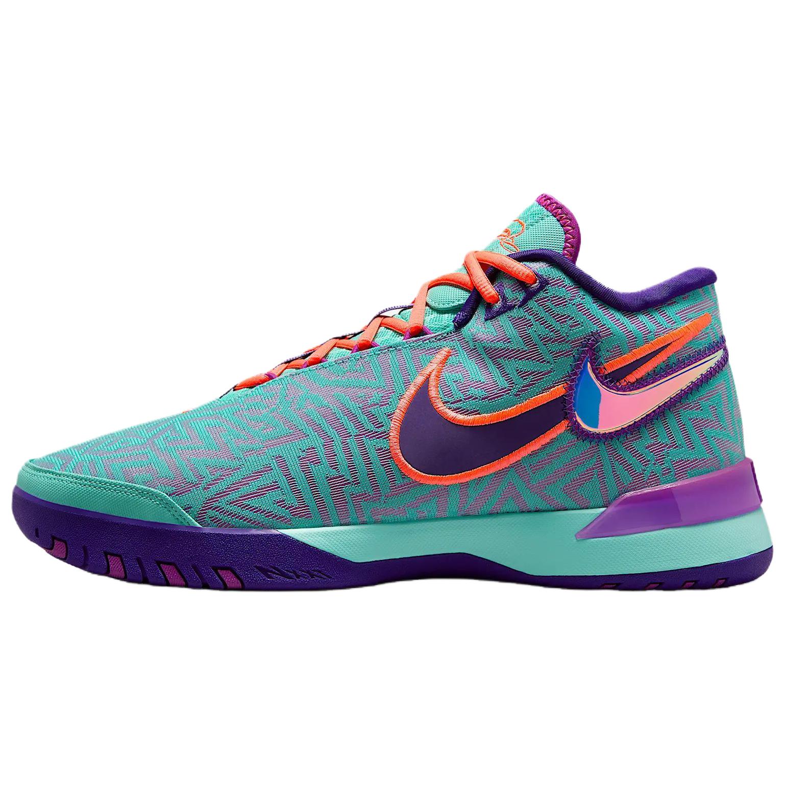 Nike Zoom LeBron NXXT Genisus EP Hyper Turquoise Court Purple Men HF0711-300 EU 42