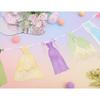 Princess Party Bunting Banner - Princess First Birthday Party Banner,Dress Banner Birthday Decoration, Girl's 1st Party Supplies (banner)