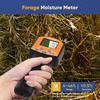 Hay Moisture Meter Tester - Portable Long Probe Type Digital Moisture Analyzer for Forage, Bale, and Agricultural Applications