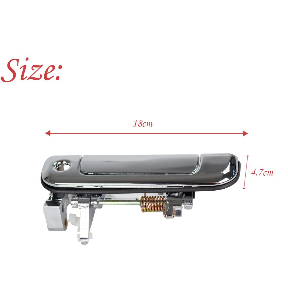 Vordertürgriff Chrom für Toyota Hiace 1992–2004 Modell Foton Hiace LH112