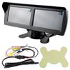 Twin Monitor Dual Dual Backup Camera Trail Side Camera 4.3-inch, 4-input, 12V/24V, Screen, On-Dash, Monitor, Linkage, Driving,