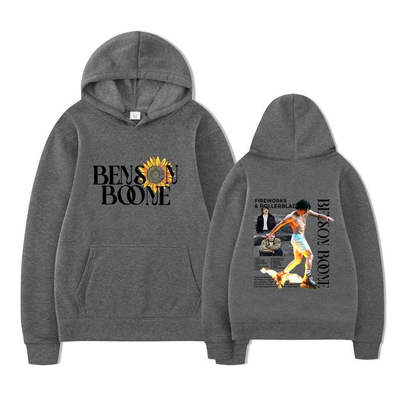 Außenhandel heißer Hoodie Harajuku humorvolles Benson Boone Sweatshirt langärmliger Herren- und Damen-Pullover modisch