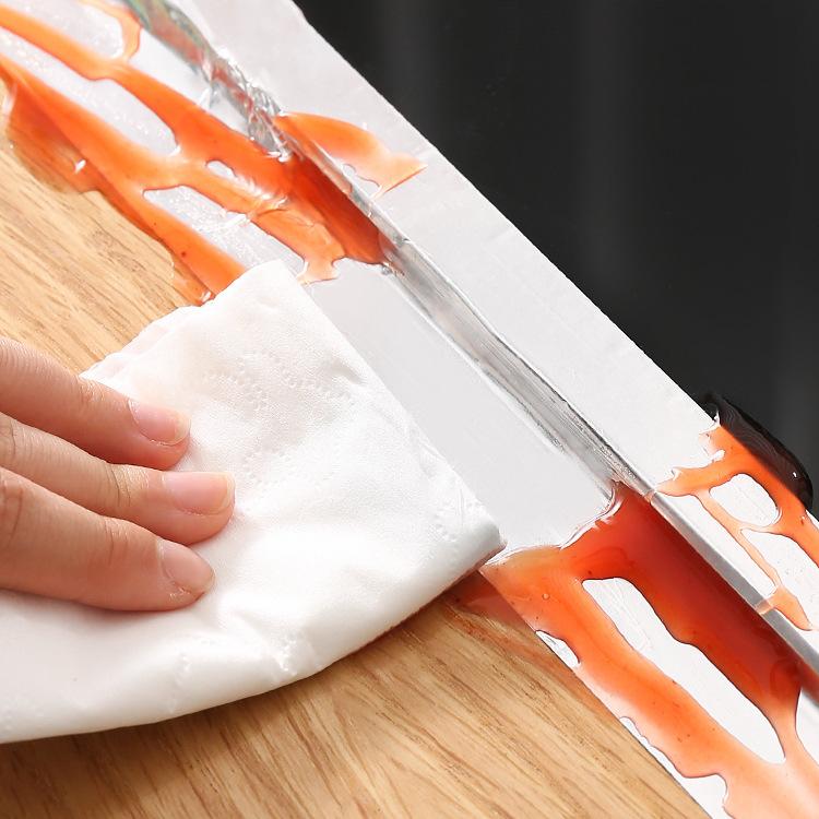 Kitchen Stove Waterproof, Mildew-proof, Oil-proof Seam with Aluminum Foil Tape High Temperature Resistant Tin Foil Pipe Sealing Tape