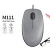Logitech M111 Quiet Click Wired Mouse
