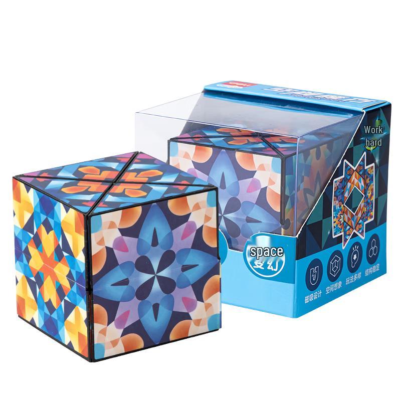 Deli Magnetic Cube Puzzles: Educational & Creative Collection