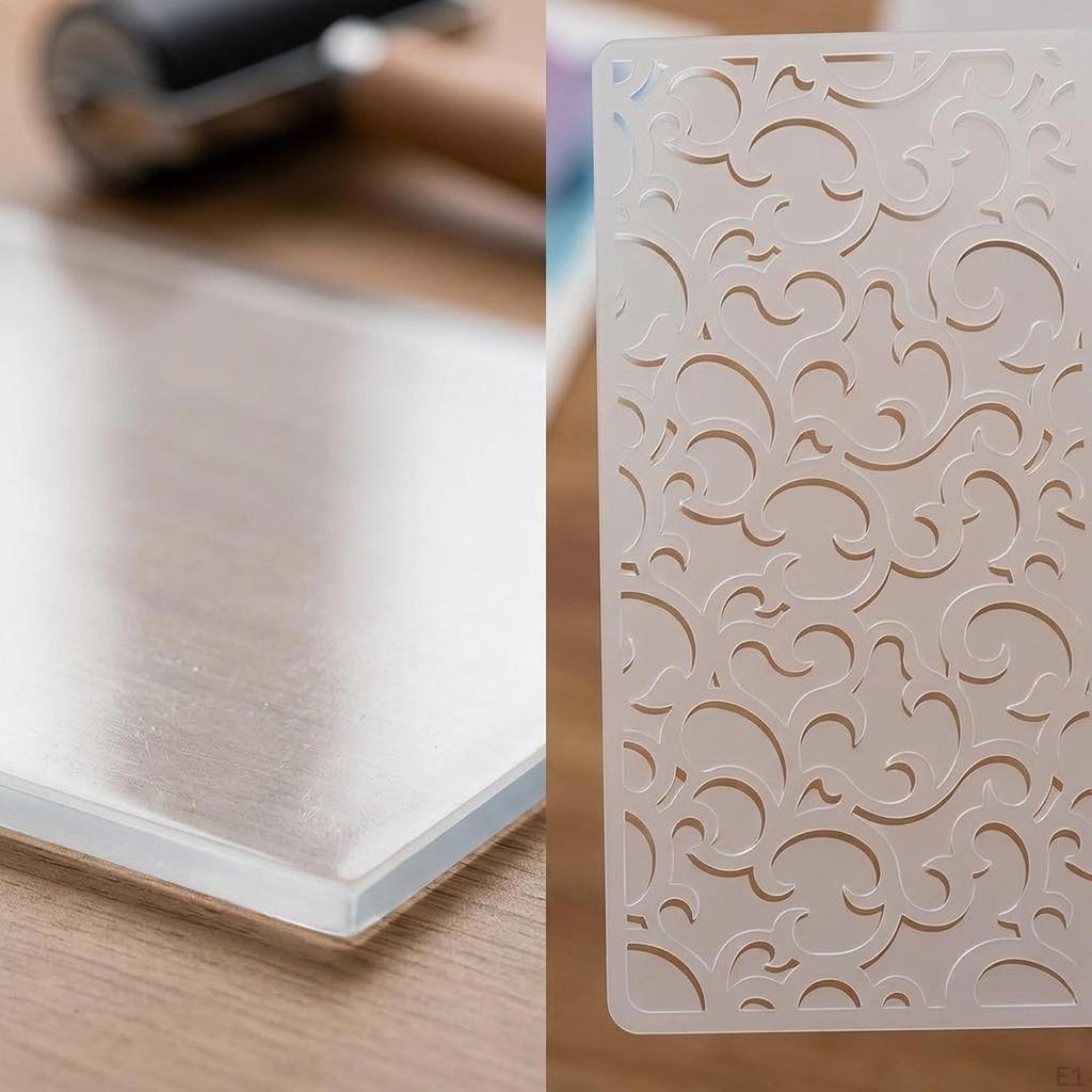 Complete Gel Printing Plate Kit Templates Paint and Tools Printmaking Set for Monoprinting Art
