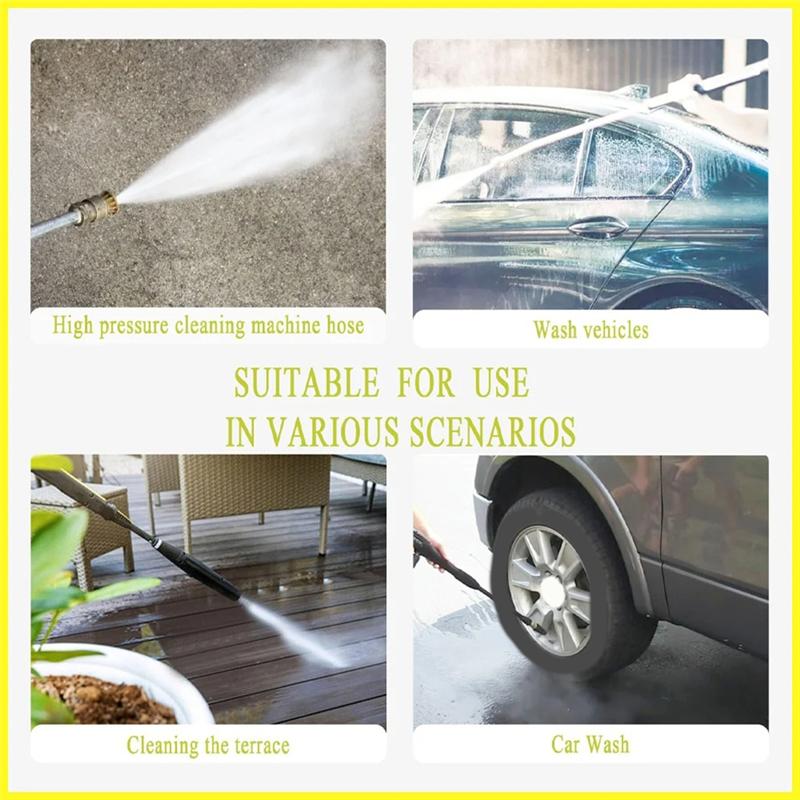 A25F-Sewer Drain Water Cleaning Hose 10M For Karcher K2-K7 Pressure Washer Hose Cleaning Kit High Pressure Cleaning Pipe