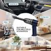 ABS Car Vacuum Cleaner 120W High Power Portable Mini Vacuum Rechargeable Dust Buster Strong Suction for Car Home Office Pet