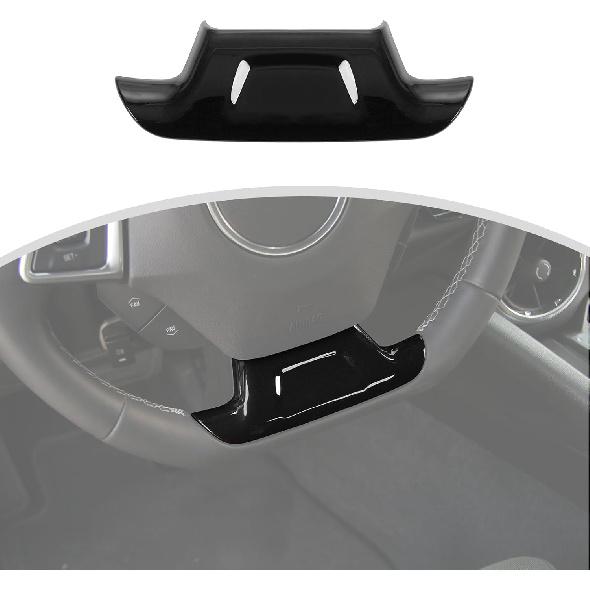 CheroCar for Chevrolet Camaro Steering Wheel Trim Decoration Cover Interior Accessories for Chevrolet Camaro 2017- (Carbon Fiber)