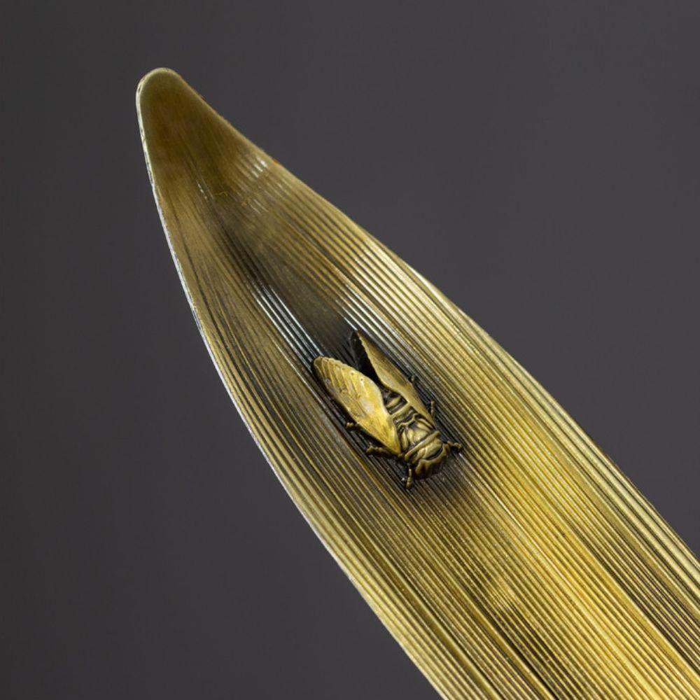 Metalowy Palnik na Kadzidełka Starożytny Styl Kształt Łodzi Palnik Aromaterapeutyczny Klasyczna Elegancja Uchwyt na Kadzidełka