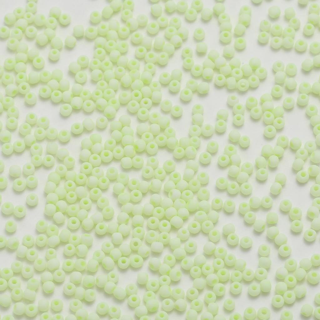 2mm Frosted Round Seed Beads - Macaron Color Series, 10g Pack for DIY Jewelry & Beading