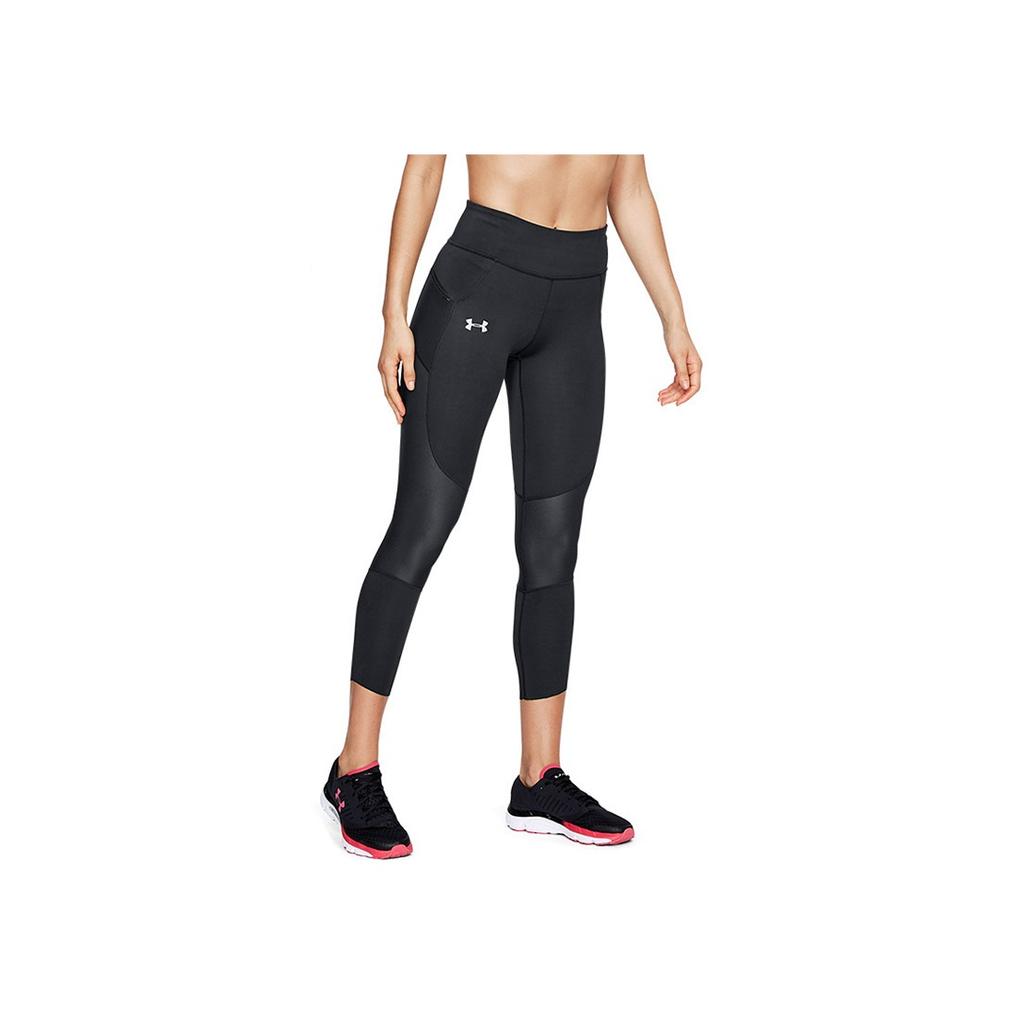 Under Armour Logo Running Tights Women Tights Black 1323044-001