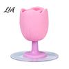 Washable Toilet Seat Lifter Silicone Tulip Lid Lifter, Hands-Free Lift Handle, Bathroom Avoid Touching Cover Tool, Accessories
