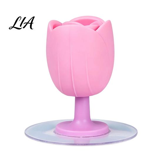 Washable Toilet Seat Lifter Silicone Tulip Lid Lifter, Hands-Free Lift Handle, Bathroom Avoid Touching Cover Tool, Accessories