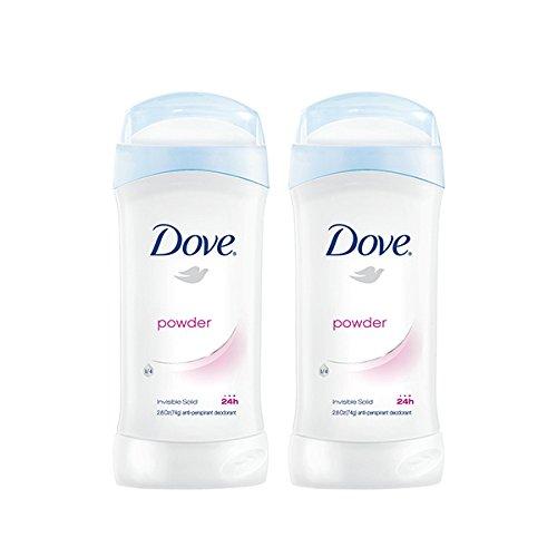 Dove Solid Deodorant Stick, Powder Scent, 74g x 2 (Parallel Import)