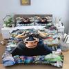 Set Biancheria da Letto Cartone Animato Ferdinand Copripiumino Copriletto con Federa Singolo Matrimoniale Queen King Size Ragazzi Adulti Tessile per la Casa