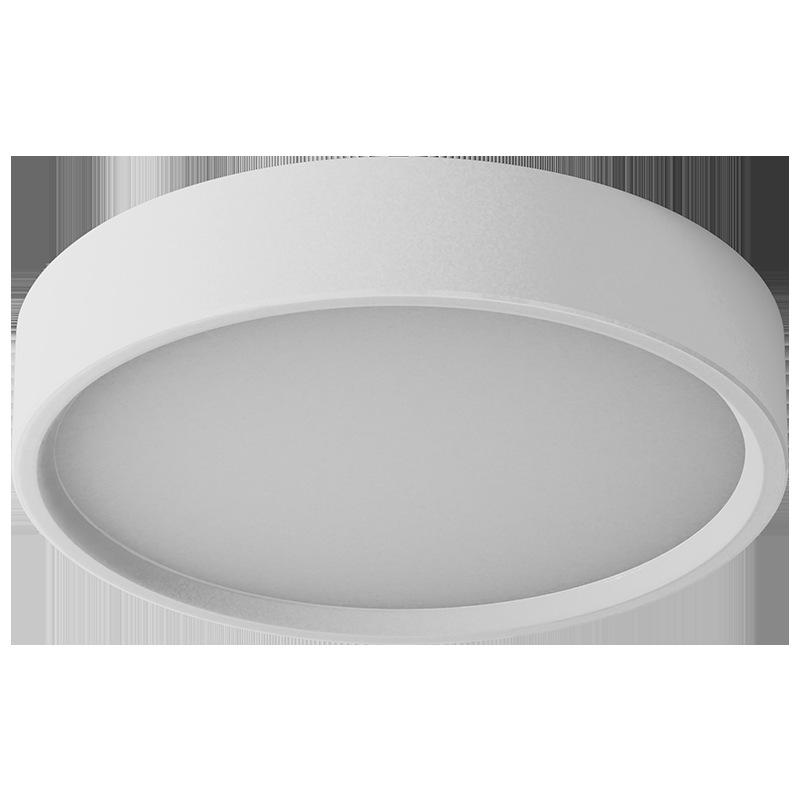 Ultradünne LED Aufbau Deckenleuchte Rund für Gänge, Flure, Eingangsbereiche - Stanzfreie Installation