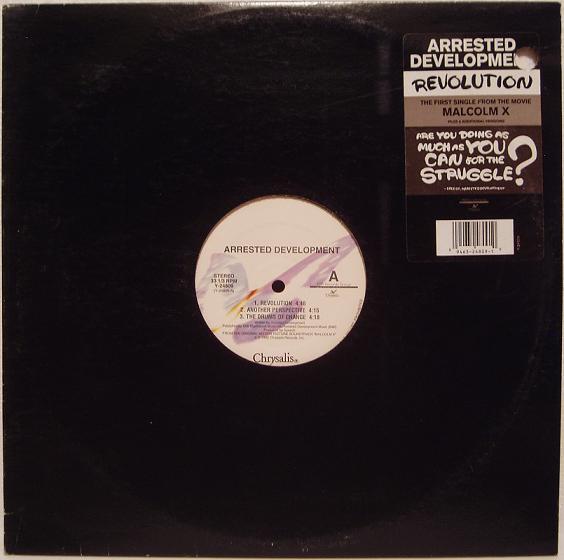 

12inch Record ARRESTED DEVELOPMENT - Revolution Y24809 Chrysalis 1992 US Rap & Hip-Hop/R&B Used