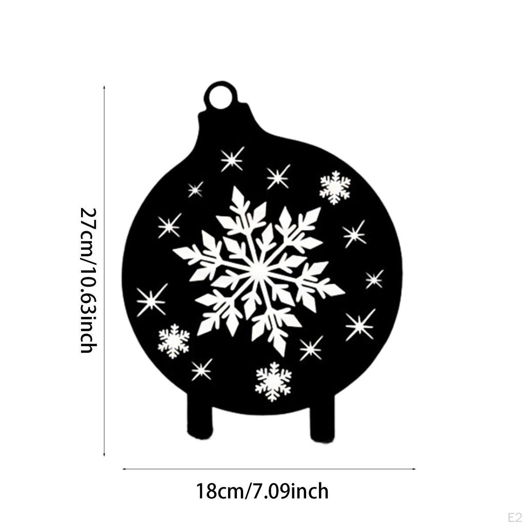 Christmas Garden Signs, Hollow Stake Decoration, Lawn Sign, Sign for Wedding,