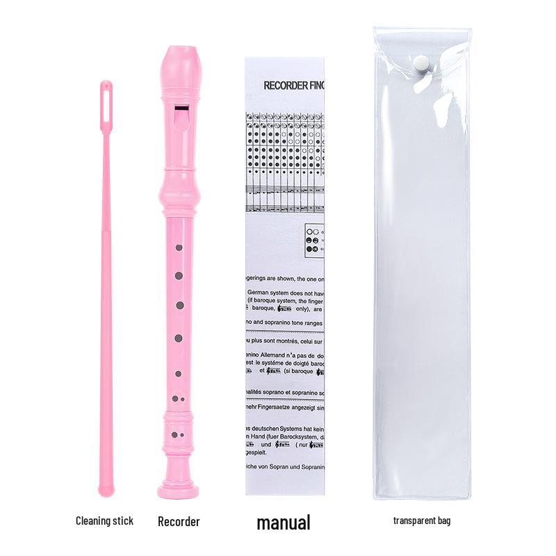 

8-Hole German Style Student Recorder, ABS Children s Musical Instrument