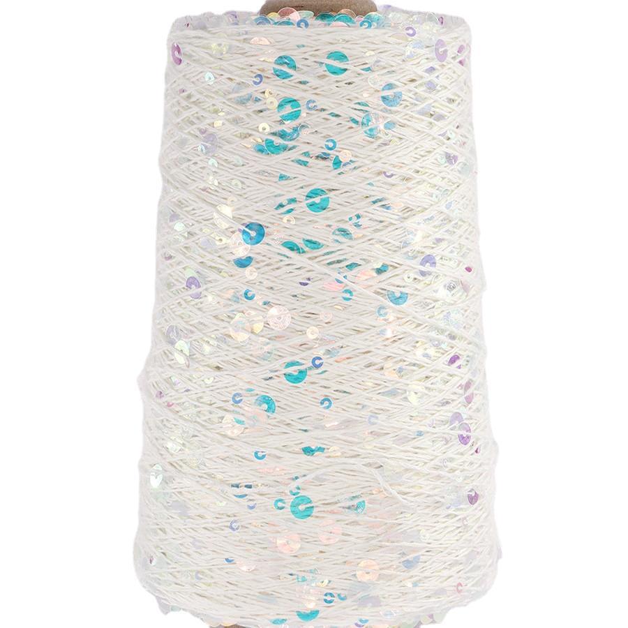 Siyue Ukraine Hand-Woven Cotton Sequin Yarn Fantasy Bead Wool Ball
