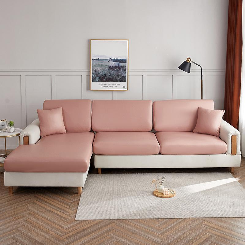 Sofa Cover Anti-leather Sofa  All-inclusive Solid Colour Cover Four Seasons Waterproof Sofa cover