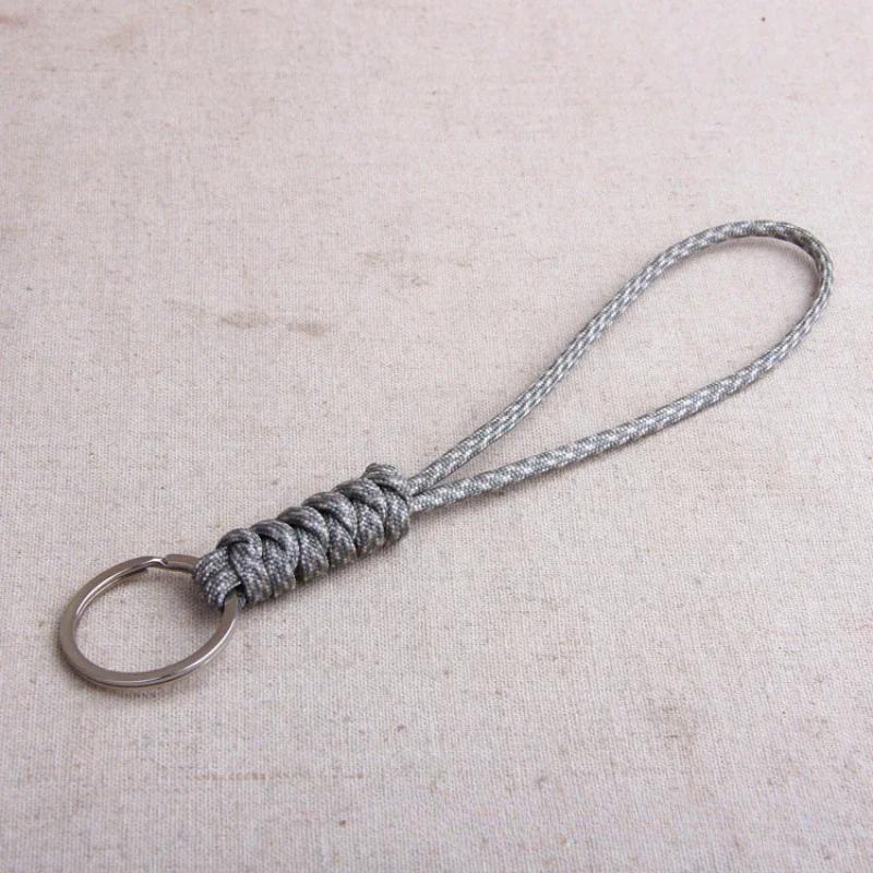 20cm Mocny pleciony nylonowy sznurek Brelok Wielofunkcyjny Wygodna bransoletka Breloczek Breloczek outdoorowy