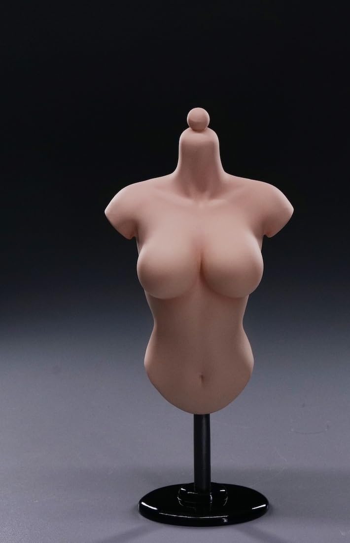

YMTOYS YMT093 Scale Female Bust Base for Action Figures Not Tan [TOYBARJAPAN] 1/6 (Head Included) (A Skin)