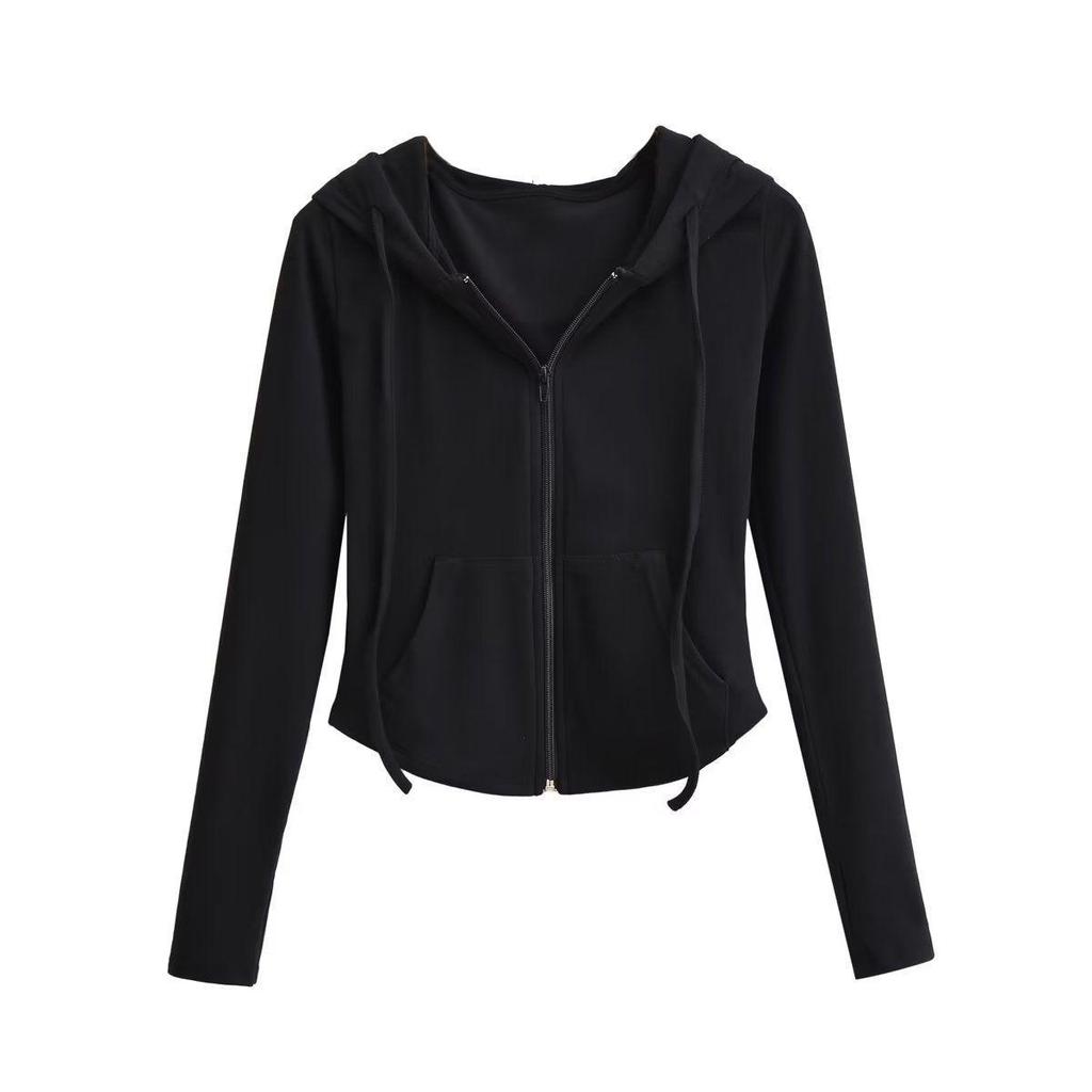 Maillard Women's Long-Sleeve Slim Hooded Jacket - Trendy Autumn/Winter Sportswear