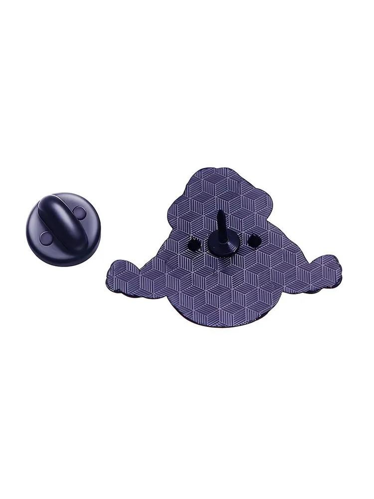 Green Ugly Slug Brooch Shape Anime Cartoon Surrounding Tale Gift Metal Badge