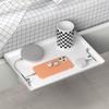 Bedside Storage Tray Clip-On Bedside Shelf Detachable Heavy-Duty Bedside Storage Tray Multifunctional Bedside Shelf Space Saving