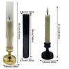 Luminous Flameless Candle Lamp Flickering LED Taper Candles Atmosphere Light  Wedding Party Decor
