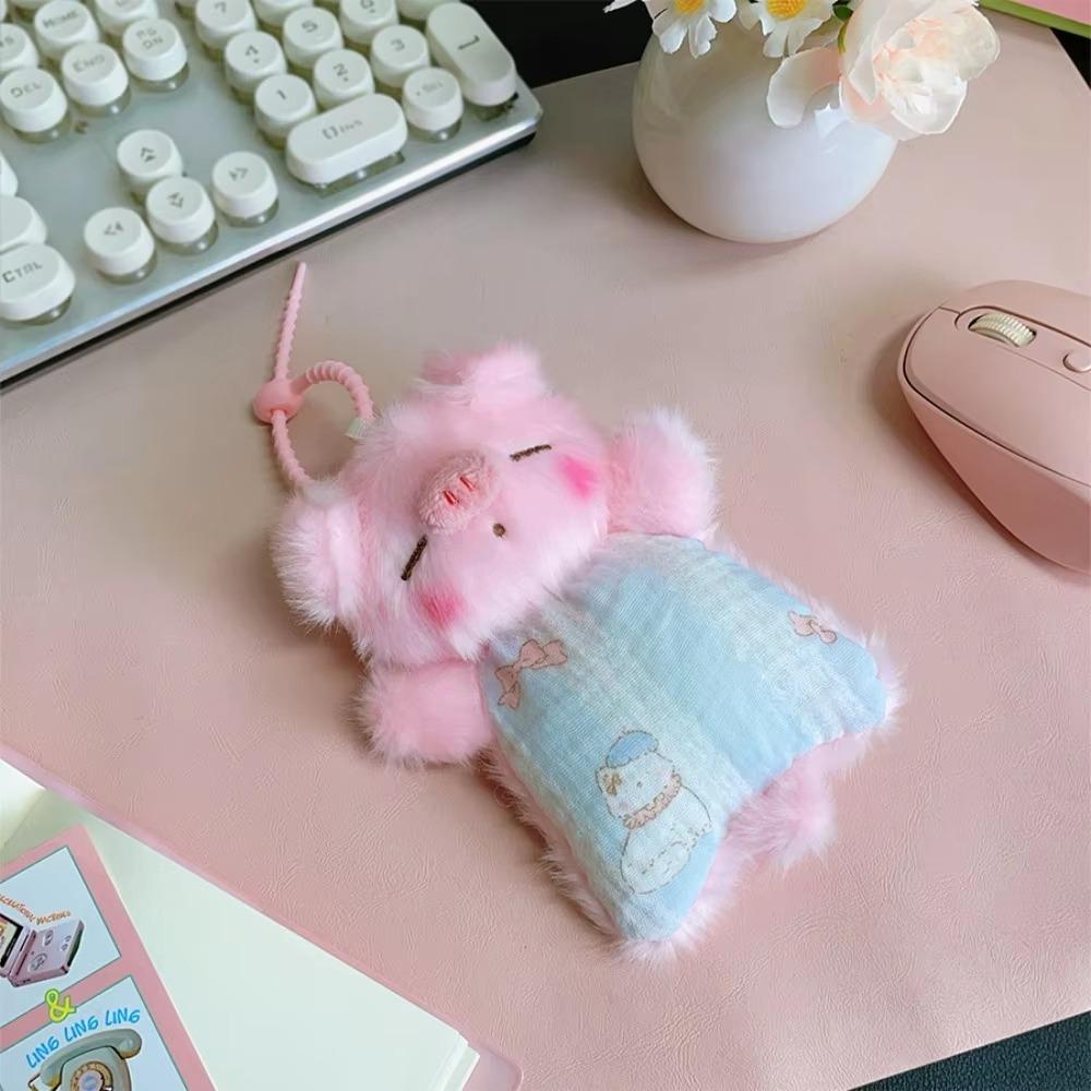 Stuffed Animals Plush Bean Bag Mouse Wrist Pad Plush Keychain Animal Doll Pendant Bag Charm