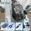 Fishing Tackle Backpack & Waist Bag