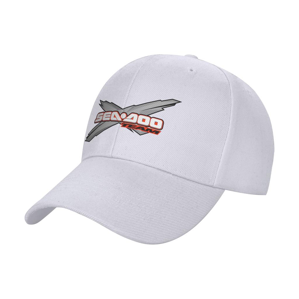 Fashion Sea Doo Team Rxt Brt Logo Curved Brim Baseball Cap Travel Trips Summer Women Cap