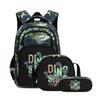3 Piece School Backpack Set Ergonomic Double Shoulder Backpack For Boys And Girls Comfortable Back Support Durable Schoolbag Ideal For School Use