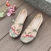 Fashion Summer Tennis Shoes New Women's Casual Breathable Sling Embroidered Lefu Shoes Fashion Hollow Cloth Shoes