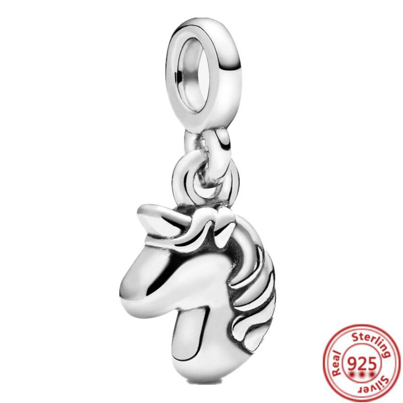 925 Sterling Silber Mini Hänge Charm Me Auge Baum Herz Stern Mond Kleeblatt Anhänger Perlen Passend für Original Pantaro ME Armbänder Zirkon